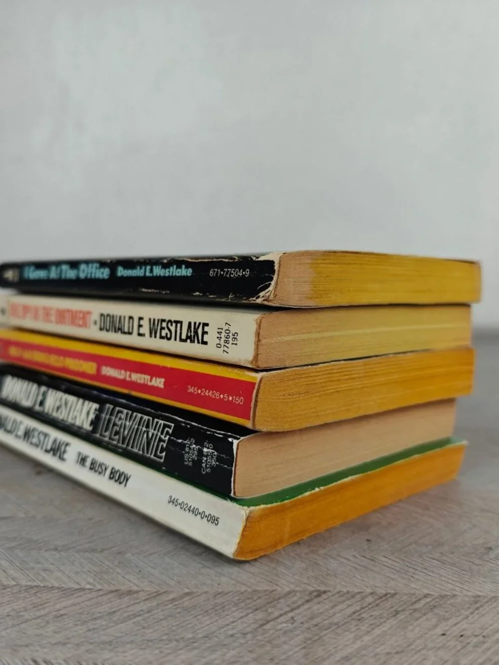 Donald E. Westlake Lot Of 5 Mass Market Paperback Books Vintage Mystery Crime
